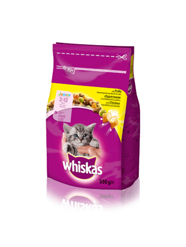 Whiskas Junior с курицей для котят 300 г
