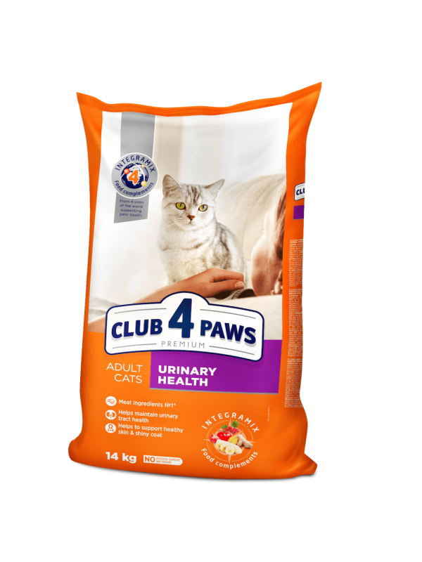 Клуб 4 Лапи Premium Urinary Health 14 кг сухий корм для котів