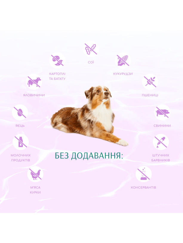 Optimeal Dog Beauty Harmony для собак успокаивающий эффект из морепродуктов 1.5 кг