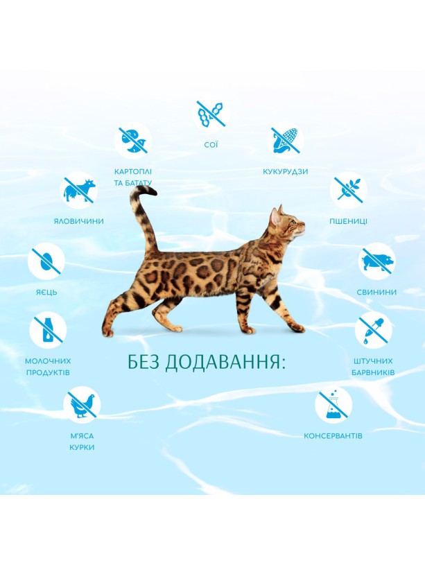 Optimeal Cat Beauty Podium шерсть и уход за зубами для кошек из морепродуктов 4 кг