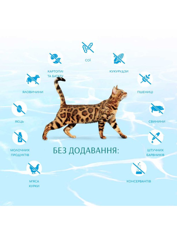 Optimeal Cat Beauty Podium шерсть и уход за зубами для кошек из морепродуктов 1.5 кг