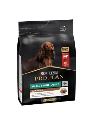 Purina Pro Plan Duo Delice Adult Small & Mini Beef для собак дрібних порід з яловичиною 2.5 кг