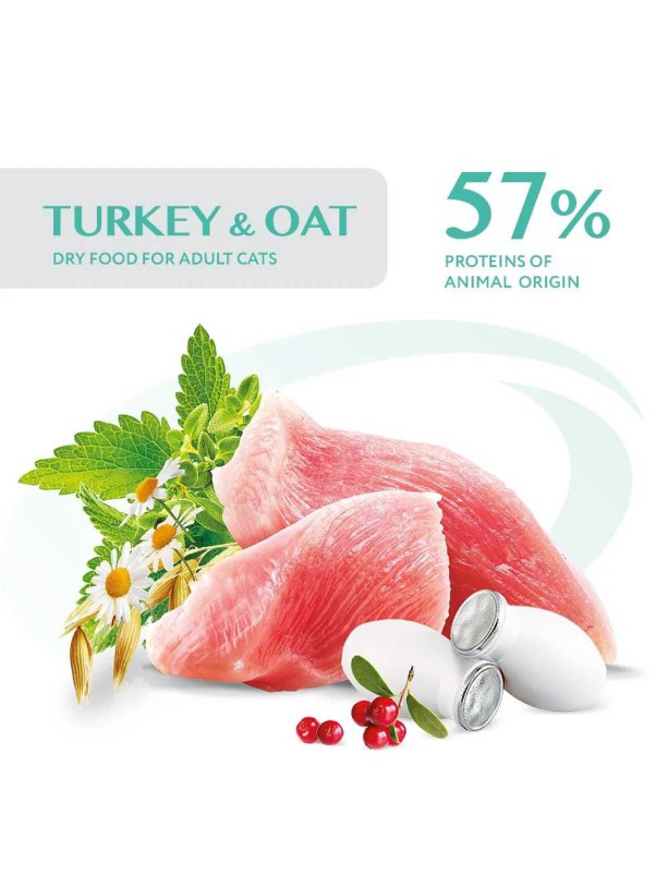 Optimeal Cat Sterilised Turkey 10 кг сухой корм для стерилизованных кошек с индейкой