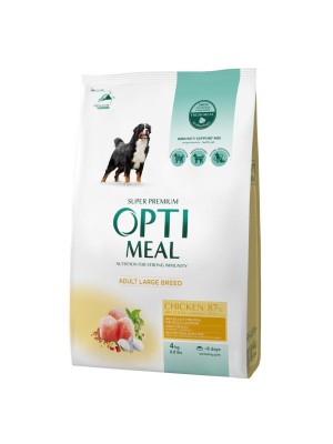 Optimeal Maxi Chicken 4 кг сухой корм для собак крупных пород с курицей