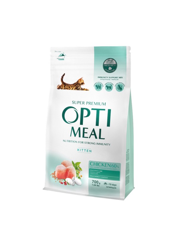 Optimeal Kittens Chicken для кошенят з куркою 700 г