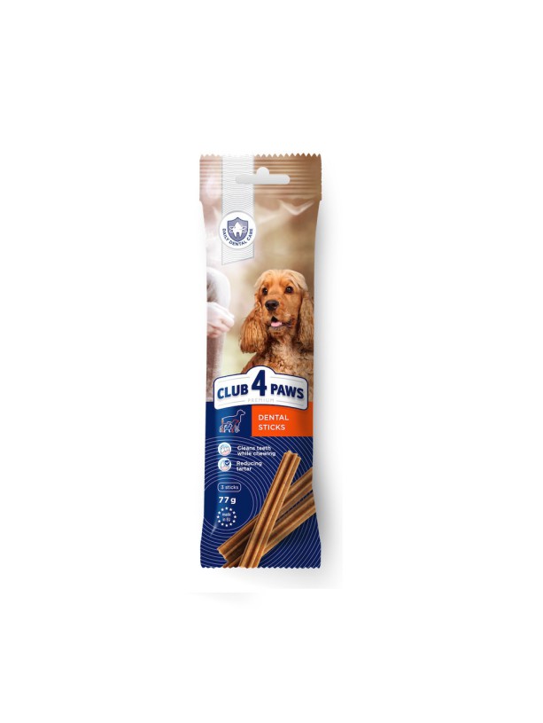 Клуб 4 Лапы Premium Dental Sticks для собак средних пород 77 г