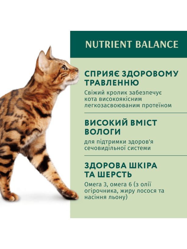 Optimeal Rabbit in Carrot Jelly 12х85 г влажный корм с кроликом в морковном желе для кошек