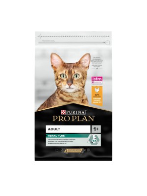 Purina Pro Plan Cat Adult Renal Plus Chicken 10 кг сухой корм для кошек с курицей