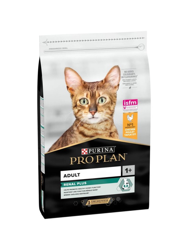 Purina Pro Plan Cat Adult Renal Plus Chicken 10 кг сухий корм для котів з куркою