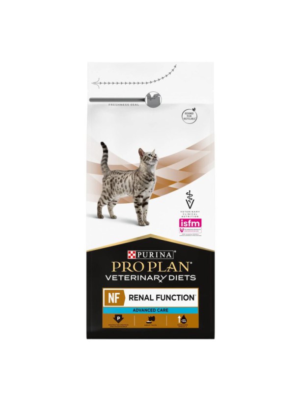 Purina Veterinary Diets Cat NF Renal Function Feline 1.5 кг сухой корм для кошек при заболеваниях почек