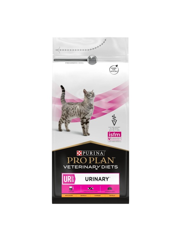 Purina Veterinary Diets Cat UR Urinary 1.5 кг сухой корм для кошек при мочекаменной болезни