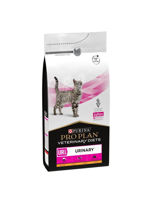 Purina Veterinary Diets Cat UR Urinary 1.5 кг сухой корм для кошек при мочекаменной болезни