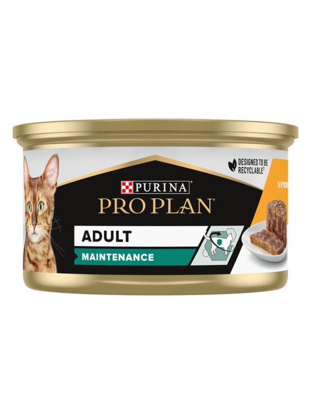 Purina Pro Plan Adult Maintenance Chicken 24х85 г паштет для взрослых кошек с курицей