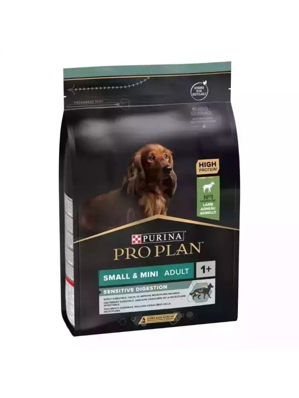 Purina Pro Plan Dog Adult Small & Mini Sensitive Lamb 3 кг сухой корм для собак мелких пород с ягненком