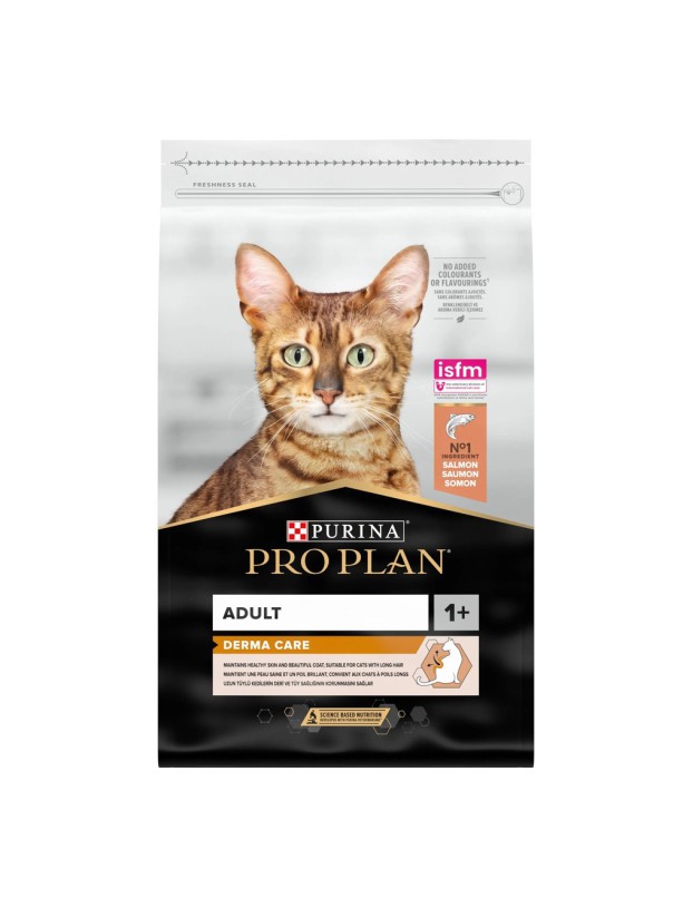Purina Pro Plan Cat Derma Care Salmon 400 г сухой корм для кошек с лососем