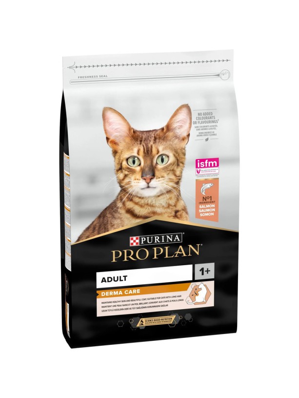 Purina Pro Plan Cat Derma Care Salmon 400 г сухой корм для кошек с лососем