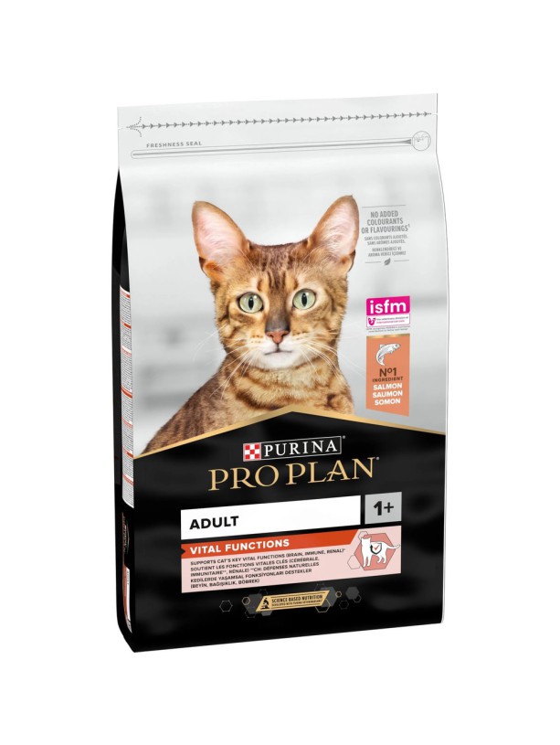 Purina Pro Plan Cat Adult Vital Functions Salmon для кошек с лососем 400 г
