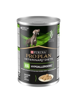 Purina Veterinary Diets HA Hypoallergenic Canine 12х400 г влажный корм для собак при пищевой аллергии