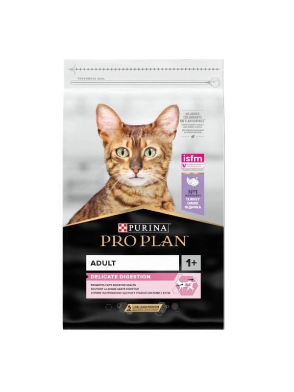 Purina Pro Plan Cat Adult Delicate Digestion Turkey 400 г сухий корм для котів з чутливим травленням з індичкою