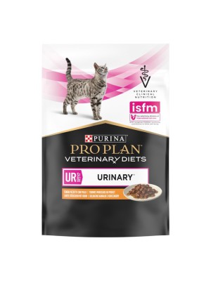 Purina Veterinary Diets UR Urinary Chicken Feline 80 г влажный корм для кошек с курицей