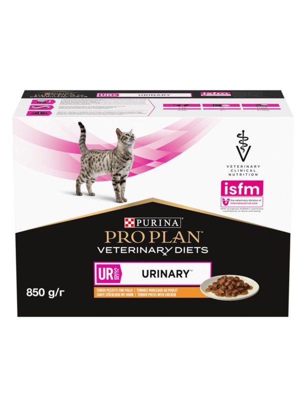 Purina Veterinary Diets UR Urinary Chicken Feline 80 г влажный корм для кошек с курицей