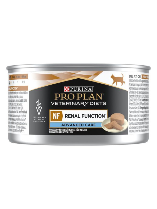 Purina Veterinary Diets Cat NF Renal Function Feline 24x195 г вологий корм для котів при нирковій недостатності