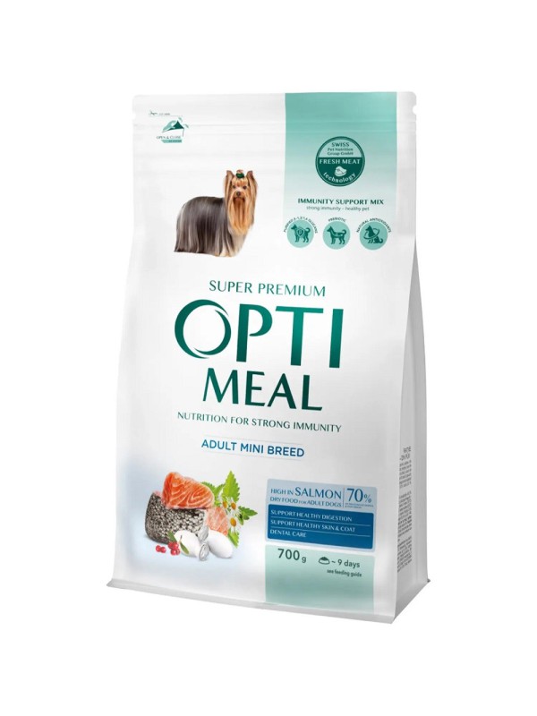 Optimeal Mini Adult Salmon 700 г для собак мініатюрних порід з лососем