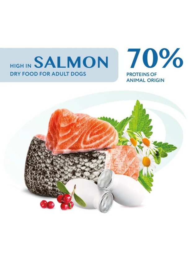 Optimeal Mini Adult Salmon 4 кг сухий корм для собак мініатюрних порід з лососем