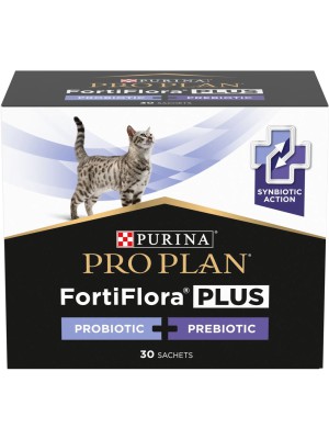 Purina Veterinary Diets FortiFlora Plus Cat 30х1г пробиотик с пребиотиком для кошек и котят