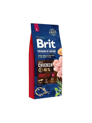 Brit Premium Large L для собак крупных пород с курицей 3 кг