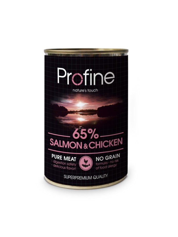 Влажный корм Profine Salmon and Chicken для собак с лососем и курицей 400 г