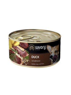 Savory Dog Gourmand Duck для собак с уткой 400 г