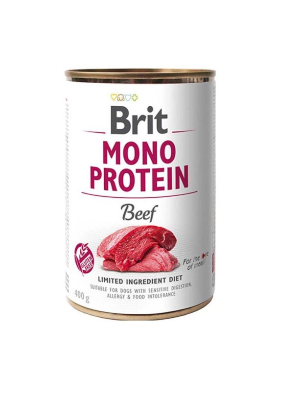 Brit Mono Protein Dog с тунцом и сладким картофелем 400 г