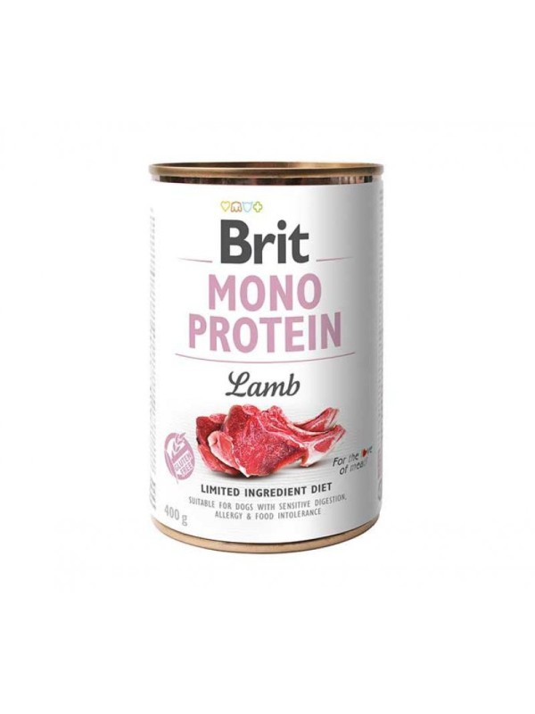 Brit Mono Protein Dog Lamb з ягням 400 г