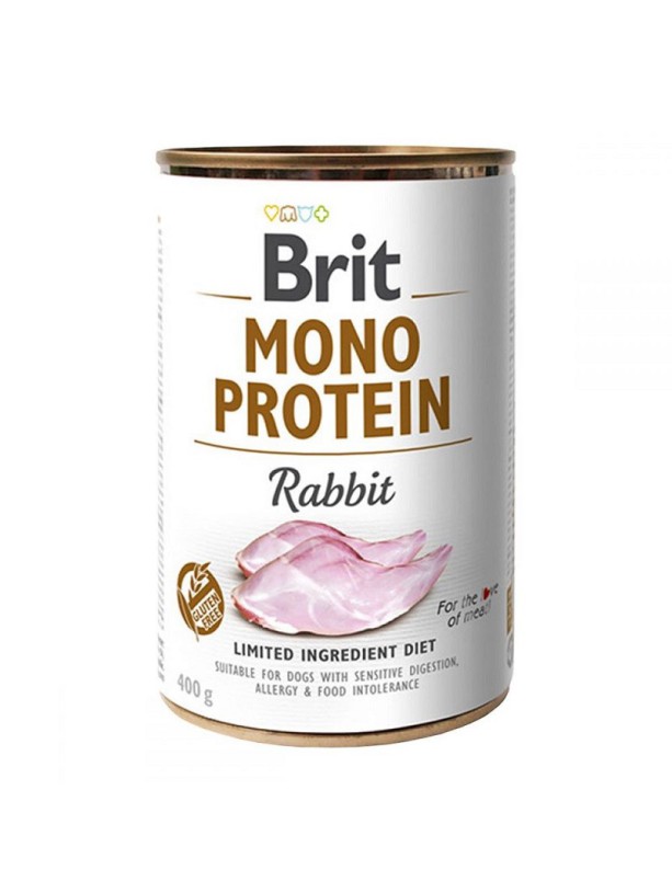 Brit Mono Protein Dog з кроликом 400 г