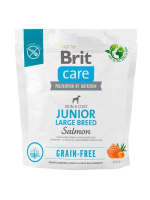 Brit Care GF Junior Large Breed Salmon and Potato для щенков с лососем 1 кг