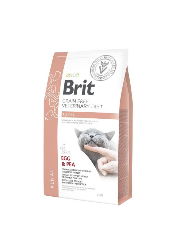 Brit Veterinary Diet Cat Renal 400 г сухий корм для котів з нирковою недостатністю
