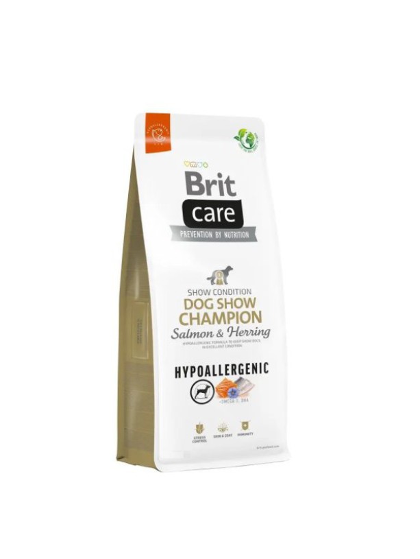 Brit Care Dog Hypoallergenic Dog Show Champion Salmon 12 кг сухой корм для выставочных собак