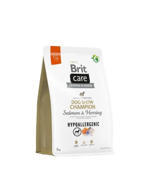 Brit Care Dog Hypoallergenic Dog Show Champion Salmon для выставочных собак 3 кг
