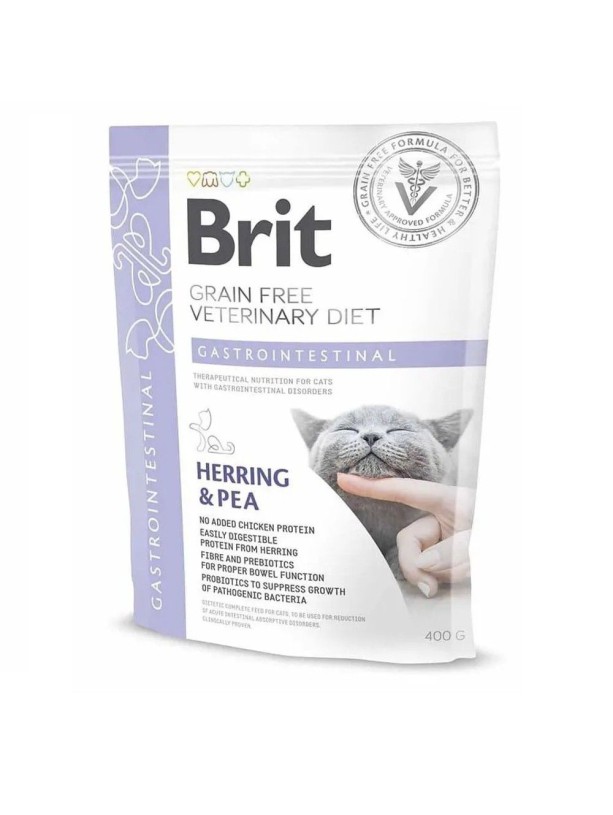 Brit Veterinary Diet Cat Gastrointestinal для кошек 400 г