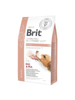 Brit Veterinary Diet Renal Dog 2 кг сухой корм для собак с почечной недостаточностью