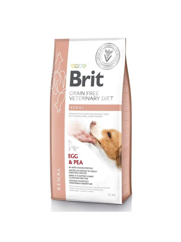 Brit Veterinary Diet Renal Dog для собак с почечной недостаточностью 12 кг