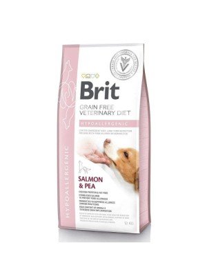 Brit Veterinary Diet Hypoallergenic Dog 12 кг сухой корм для собак с чувствительным пищеварением
