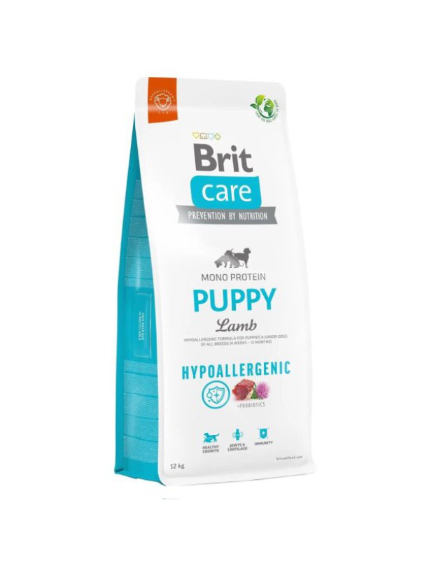 Brit Care Dog Hypoallergenic Puppy 12 кг гипоаллергенный сухой корм для щенков с ягненком