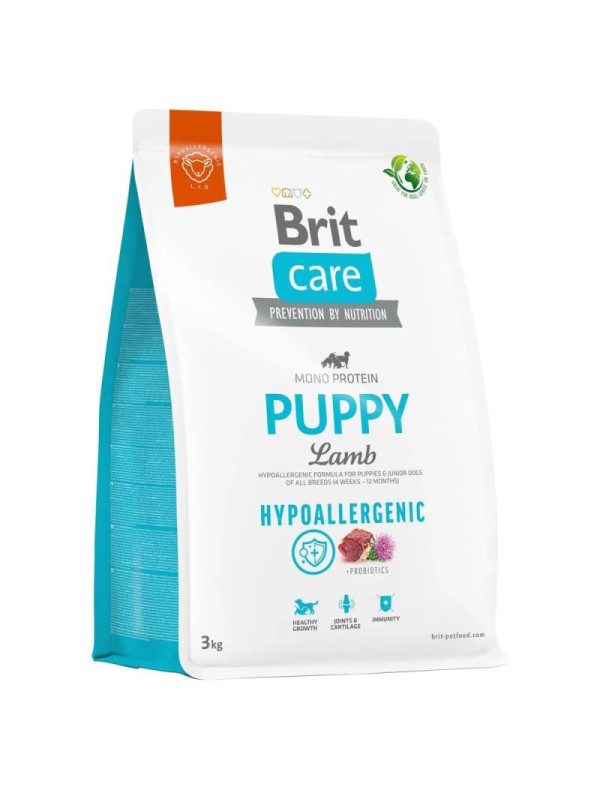 Brit Care Dog Hypoallergenic Puppy гіпоалергенний для цуценят з ягням 3 кг