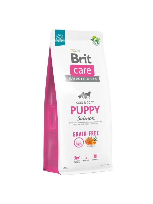 Brit Care Dog GF Puppy для цуценят з лососем 1 кг