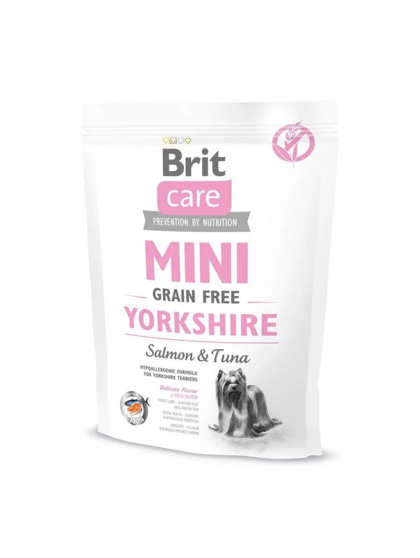 Brit Care Grain Free Yorkshire для собак с лососем и тунцом 400 г
