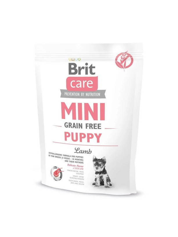 Brit Care Mini GF Puppy Lamb для собак с ягненком 400 г