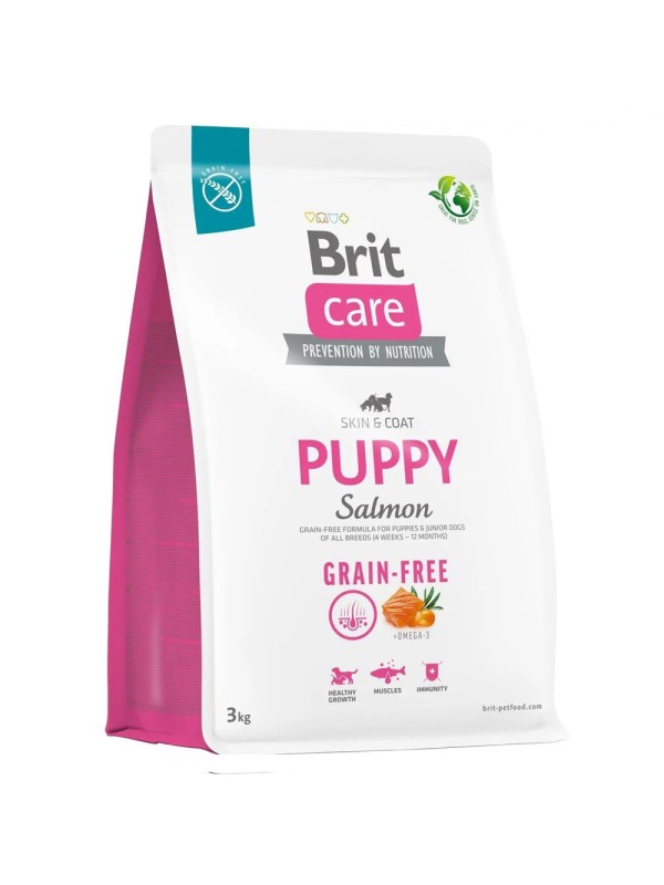 Brit Care Dog GF Puppy для цуценят з лососем 3 кг