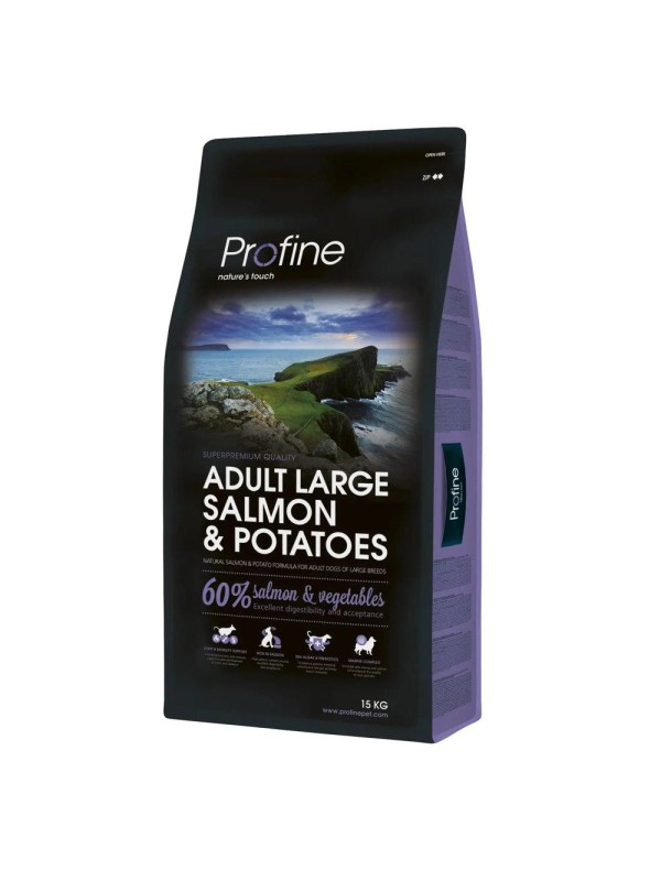 Profine Adult Large Breed Salmon для собак крупных пород с лососем 15 кг